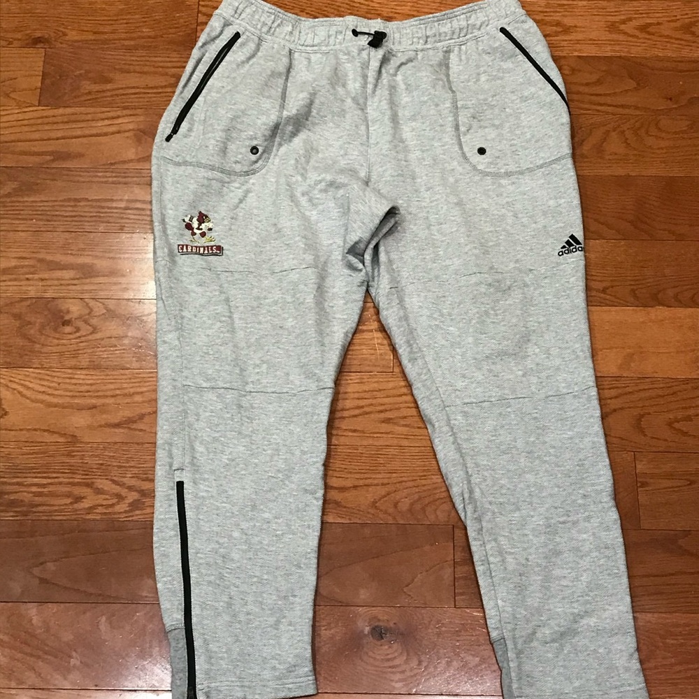 Adidas Grey College Sweatpants